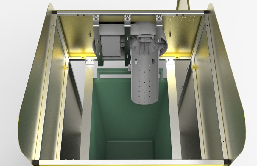 RecySmart-Bin-amarillo-interior